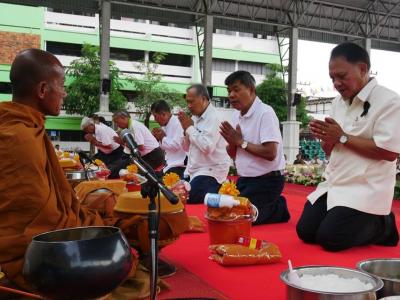 60-พิธีทำบุญตักบาตร วันคล้ายวันสถาปนาวิทยาลัย