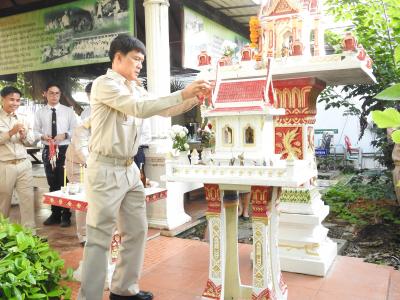 พิธีไหว้ครูช่างและครูประจำการ