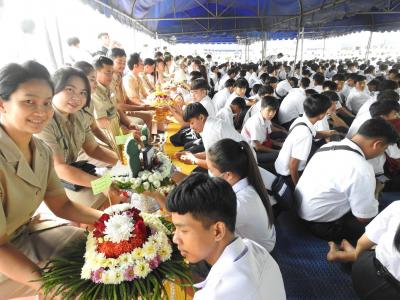 พิธีไหว้ครูช่างและครูประจำการ